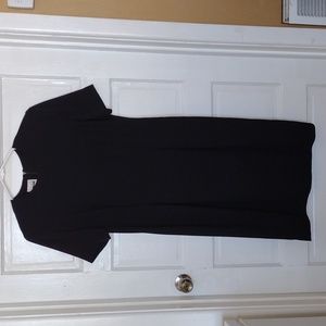 Leslie Fay  Long Dress Womens Size 14 Black